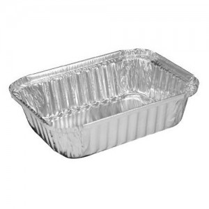 Aluminum Pan, Oblong, 1.5lb